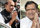 Rajnath meets Shettar, says no crisis for state govt